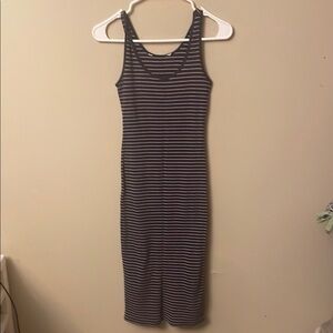 Striped Sleeveless Dress (Bin U) 5/$50